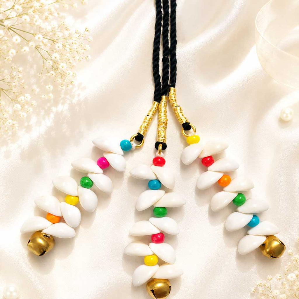 Jugni Kaudi Parandi with Colorful Ghungroo – Traditional Punjabi Festive Hair Parandi for Women_3
