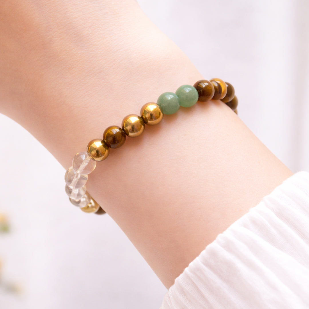 Dhanyog Bracelet 8mm – Wealth, Prosperity & Positive Energy Bracelet